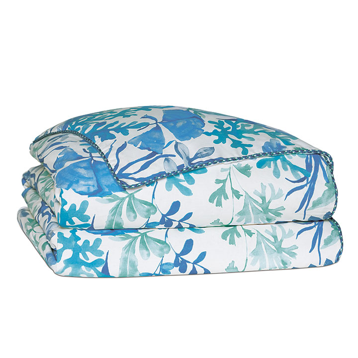 Olympia Azure Duvet Cover