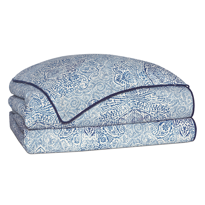 Martinique Sapphire Duvet Cover