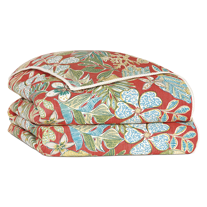 Suwanee Coral Duvet Cover
