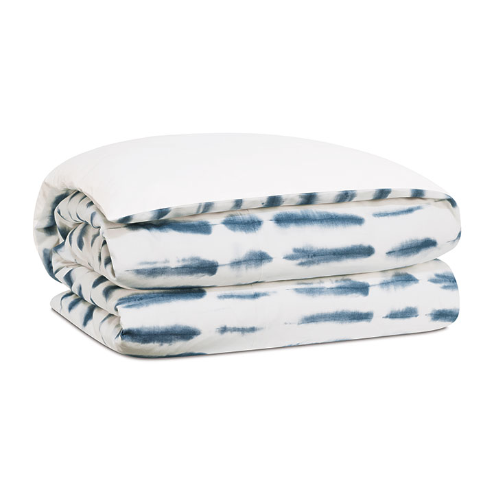 High Tide Shibori Duvet Cover