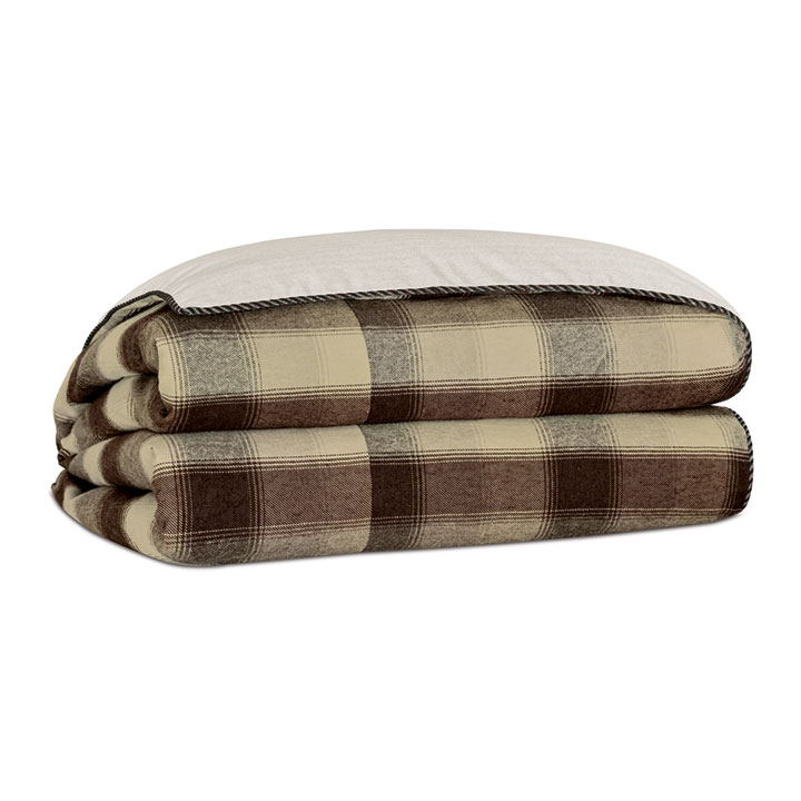 HIGHLAND PLAID DUVET COVER