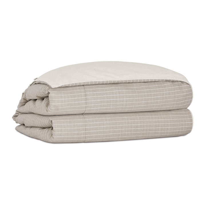 SPERRIN WINDOWPANE DUVET COVER