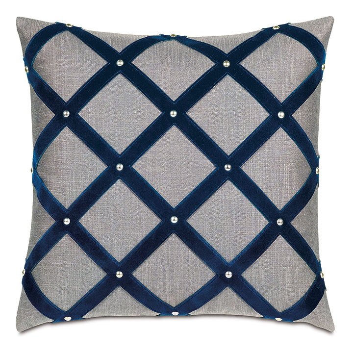 Elektra Trellis Decorative Pillow