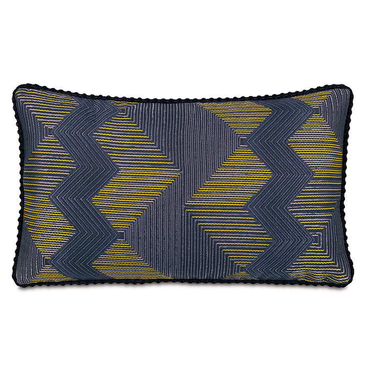 Elektra Geometric Decorative Pillow