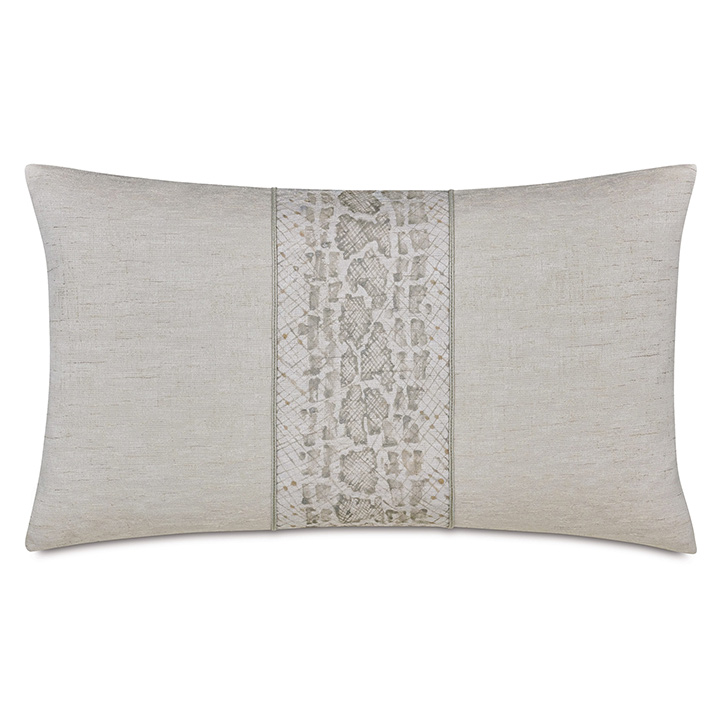 ELISE HANDPAINTED DECORATIVE PILLOW