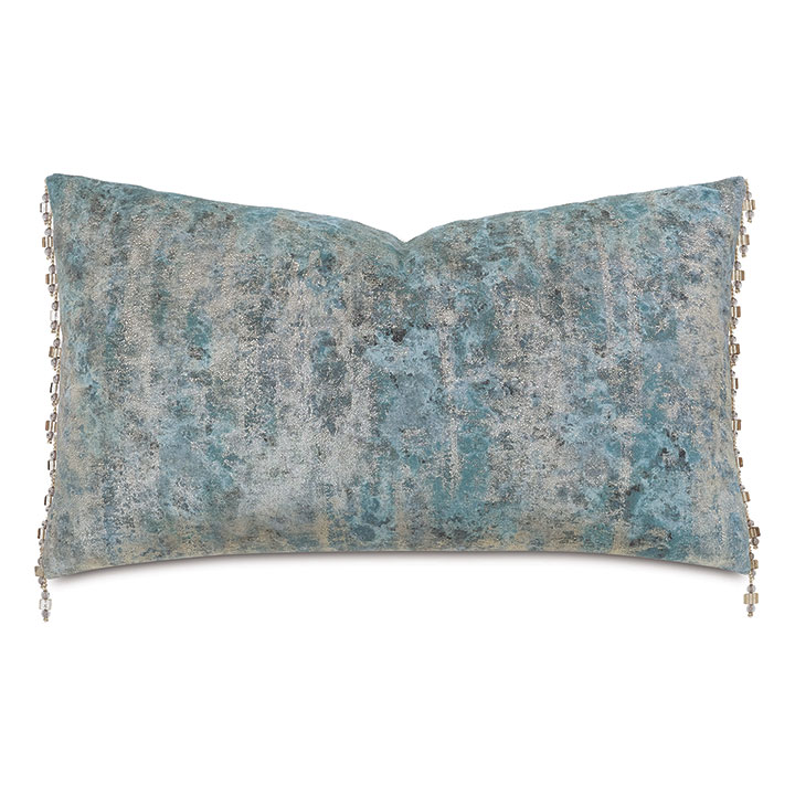 ESMERALDA METALLIC DECORATIVE PILLOW