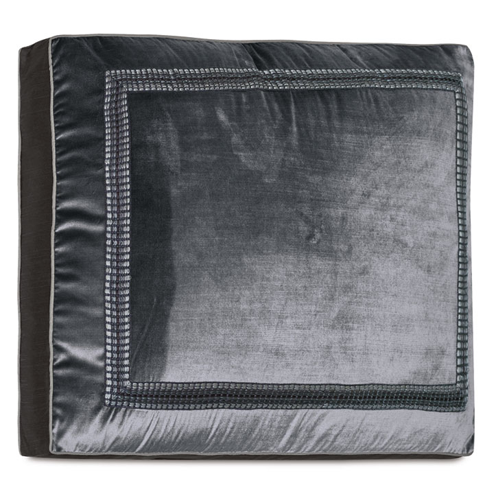VELDA CHARCOAL DUTCH EURO SHAM