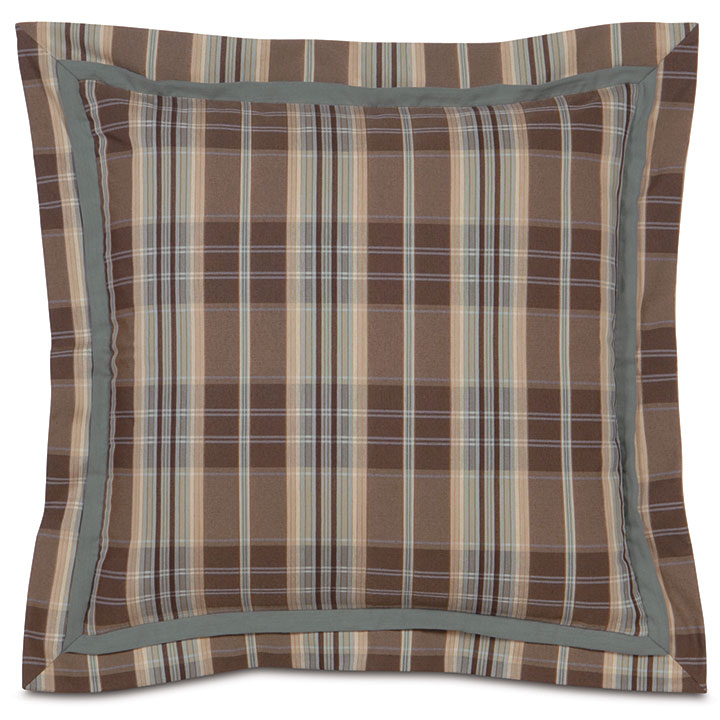 Powell Plaid Euro Sham