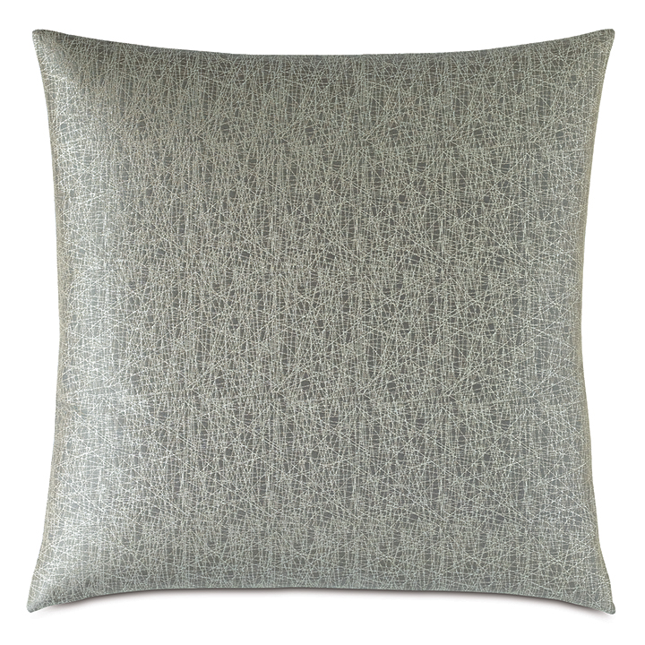 Echo Metallic Euro Sham