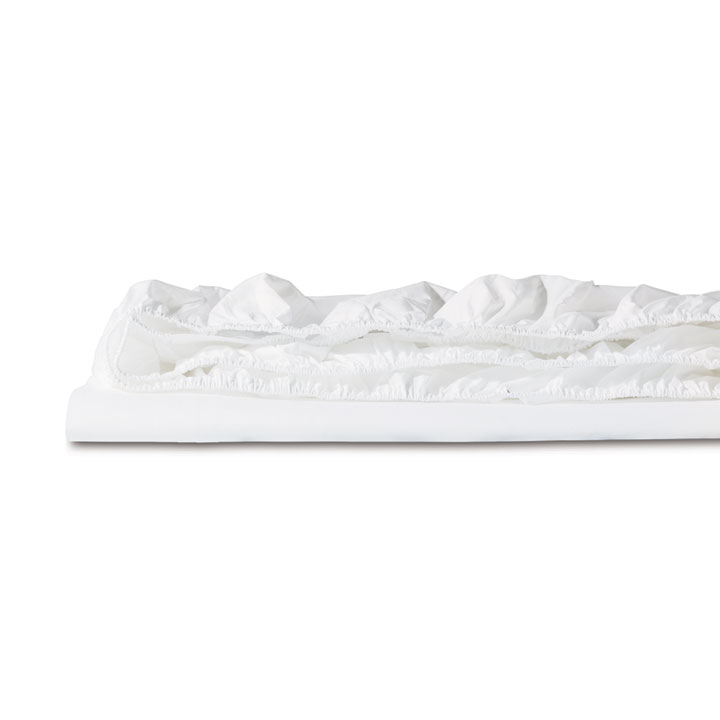 SAFIRA PERCALE FITTED SHEET