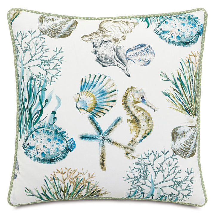 GRENADA TROPICAL DECORATIVE PILLOW