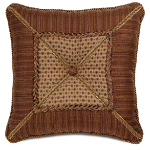 Devina Bronze Mitered & Tufted