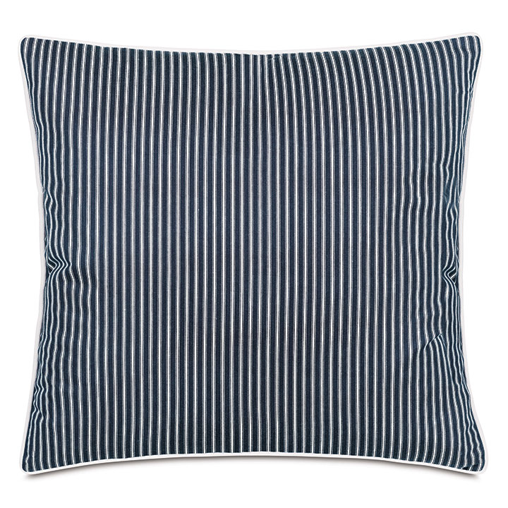 Halprin Ticking Decorative Pillow