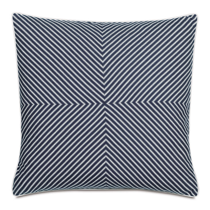 Halprin Ticking Decorative Pillow