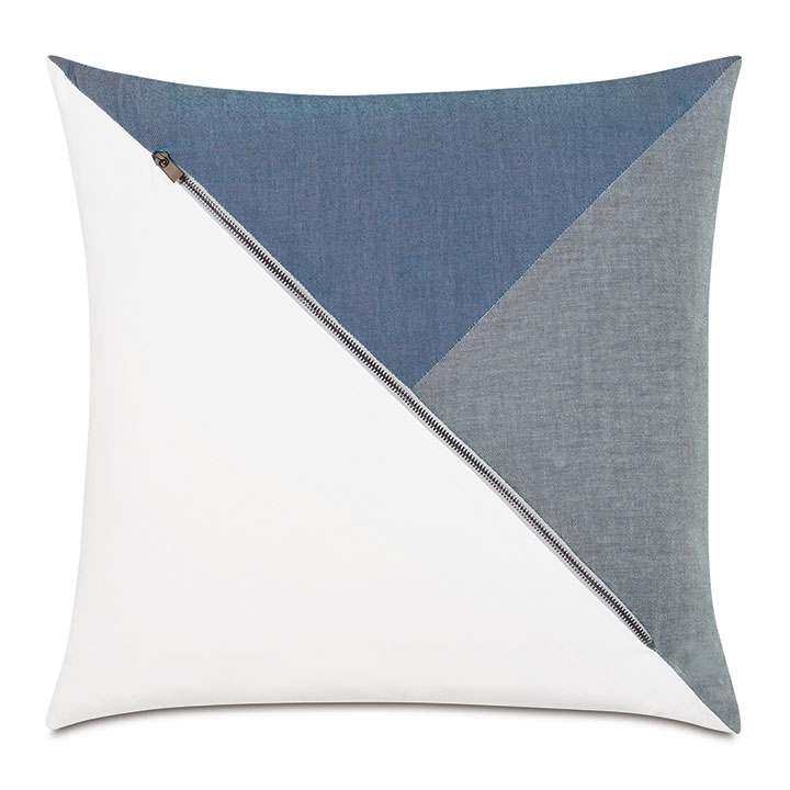 Halprin Colorblock Decorative Pillow