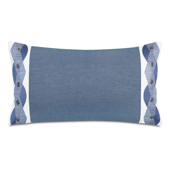 Halprin Grommet Decorative Pillow