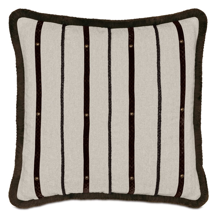 HIGHLAND STRIPED DECORATIVE PILLOW