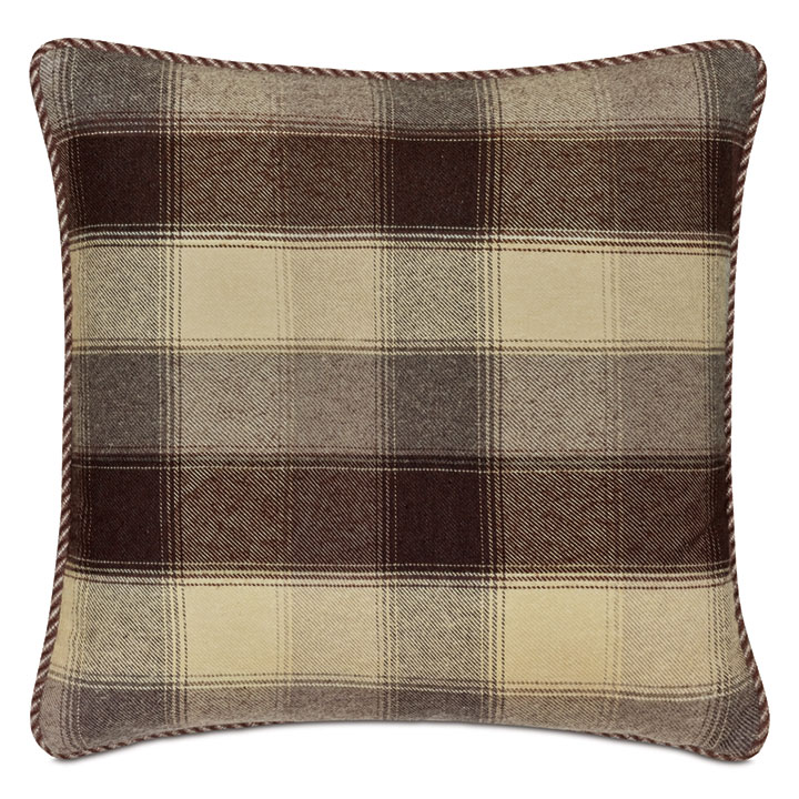 HIGHLAND PLAID DECORATIVE PILLOW