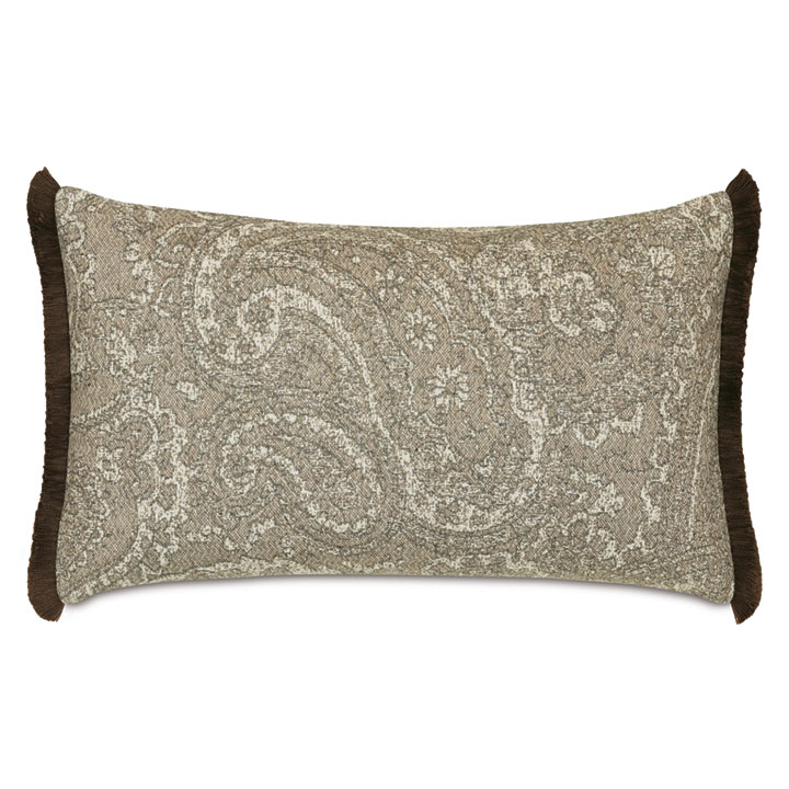HIGHLAND FRINGE DECORATIVE PILLOW