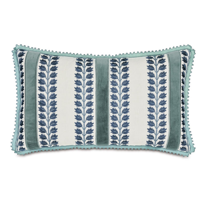 HIGHCLERE EMBROIDERED DECORATIVE PILLOW