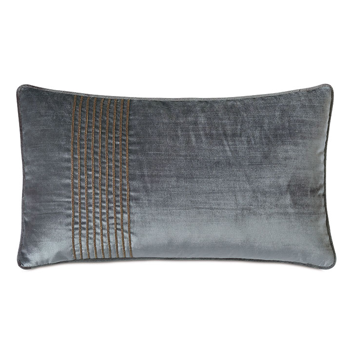 Indochine Trim Stripe Decorative Pillow