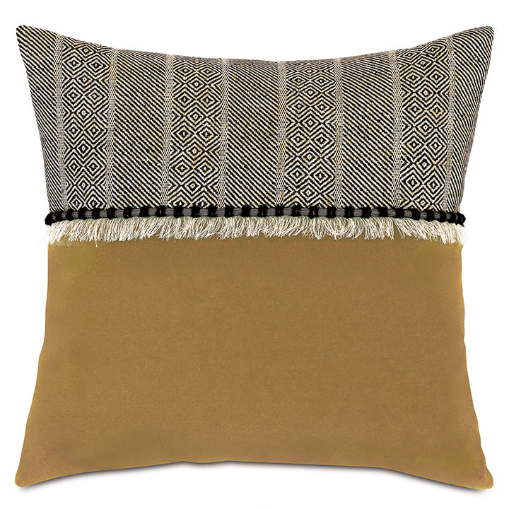 Kimahri Colorblock Decorative Pillow