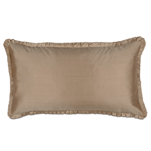 Serico Taupe With Lena Pleat King Sham