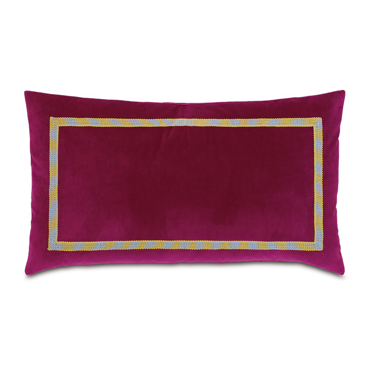 Plush Raspberry King Sham