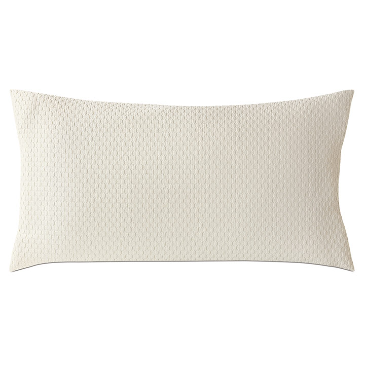 Tegan Matelasse King Sham In Ivory