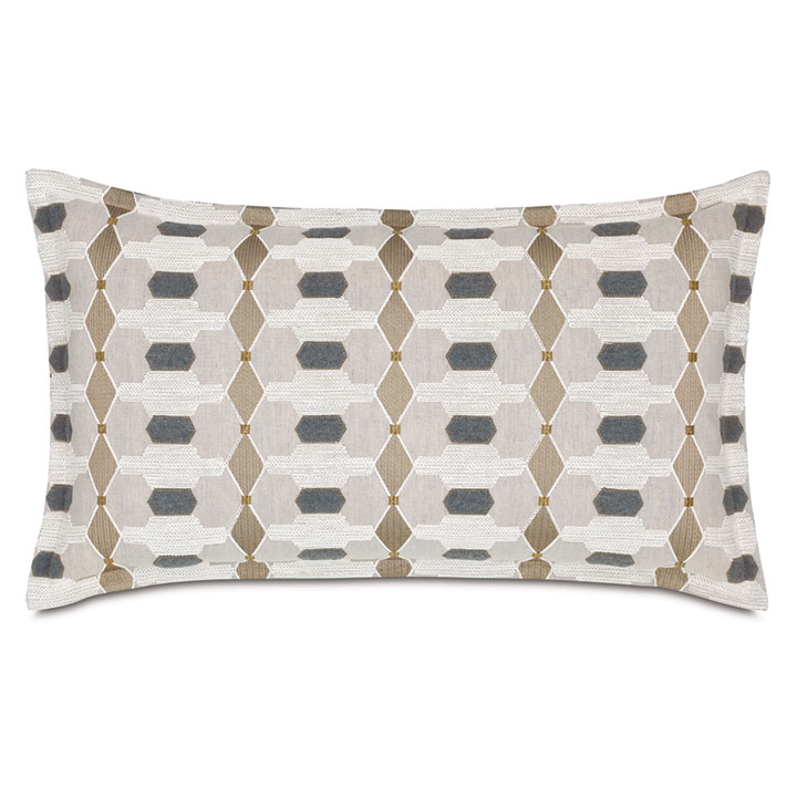 LEVI EMBROIDERED KING SHAM