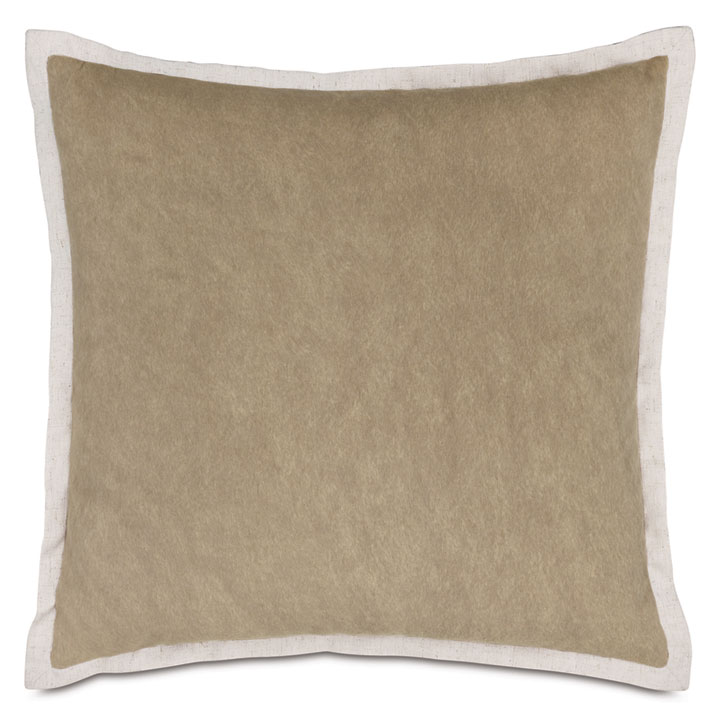 LEVI FLANGE DECORATIVE PILLOW