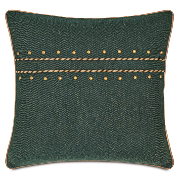 LORENZO NAILHEAD DECORATIVE PILLOW