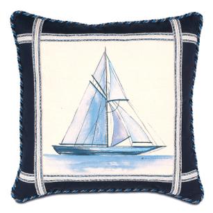 Hand-Painted Mackinaw Sailboat