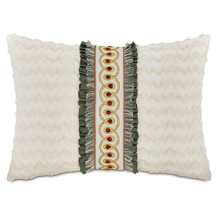 MANDERLEY FRINGE DECORATIVE PILLOW