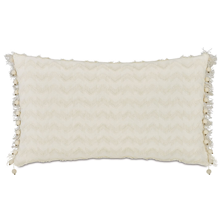 MANDERLEY CHEVRON DECORATIVE PILLOW