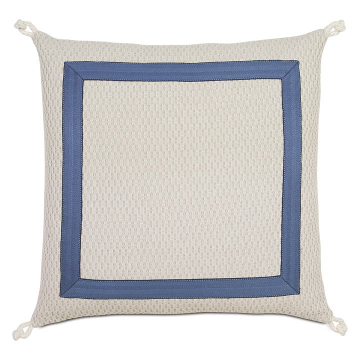 Maritime Nautical Euro Sham In Ivory