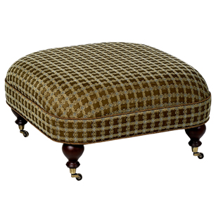 Potter Slate Otoman On Casters