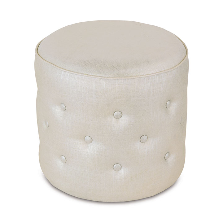 Reflection Frost Tufted Ottoman