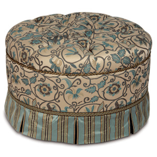Chapman Round Ottoman