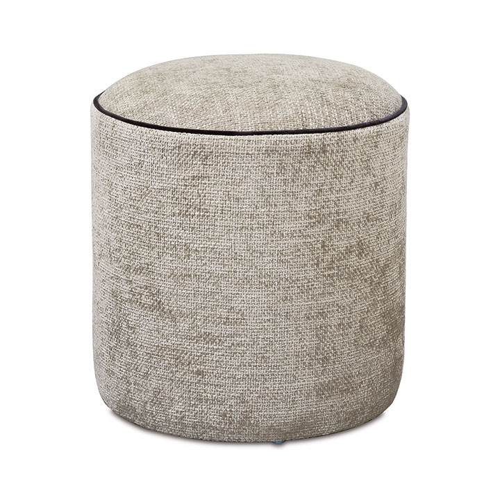 Alma Textured Ottoman