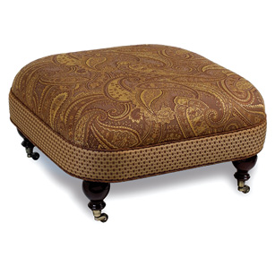 Gershwin Ottoman On Casters