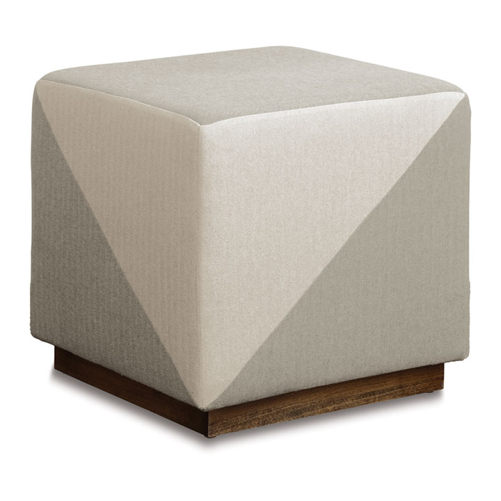 RUFUS GEOMETRIC OTTOMAN