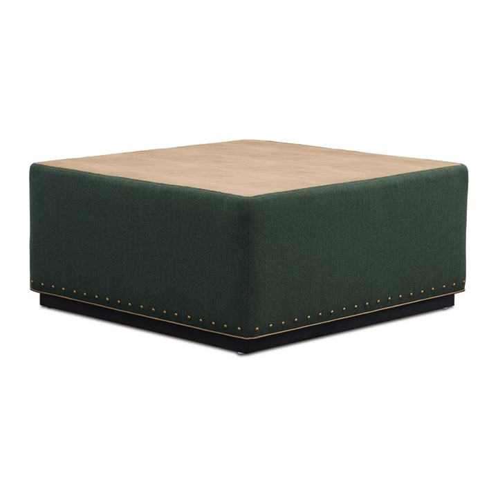 LORENZO COLORBLOCK OTTOMAN