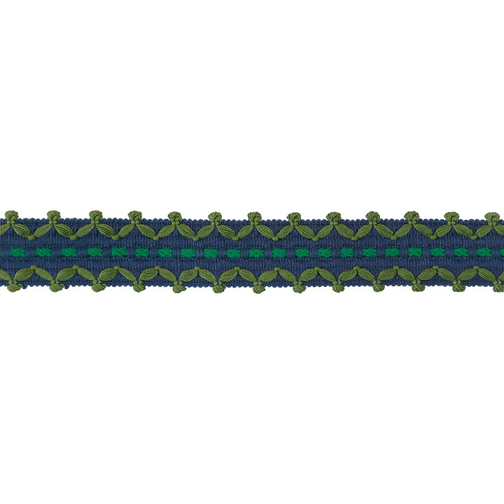 ERDEM CYAN BORDER