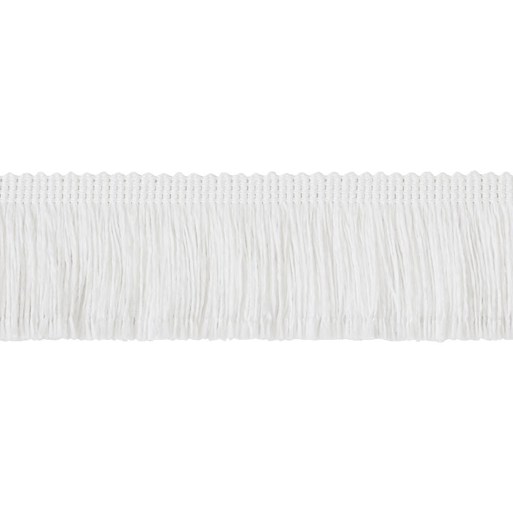 Brush Fringe White