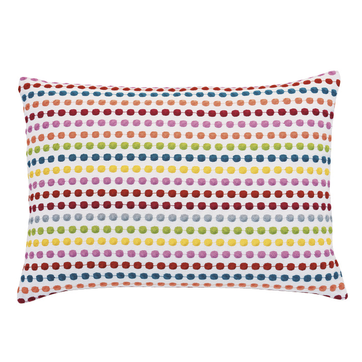 Paloma Embroidered Decorative Pillow