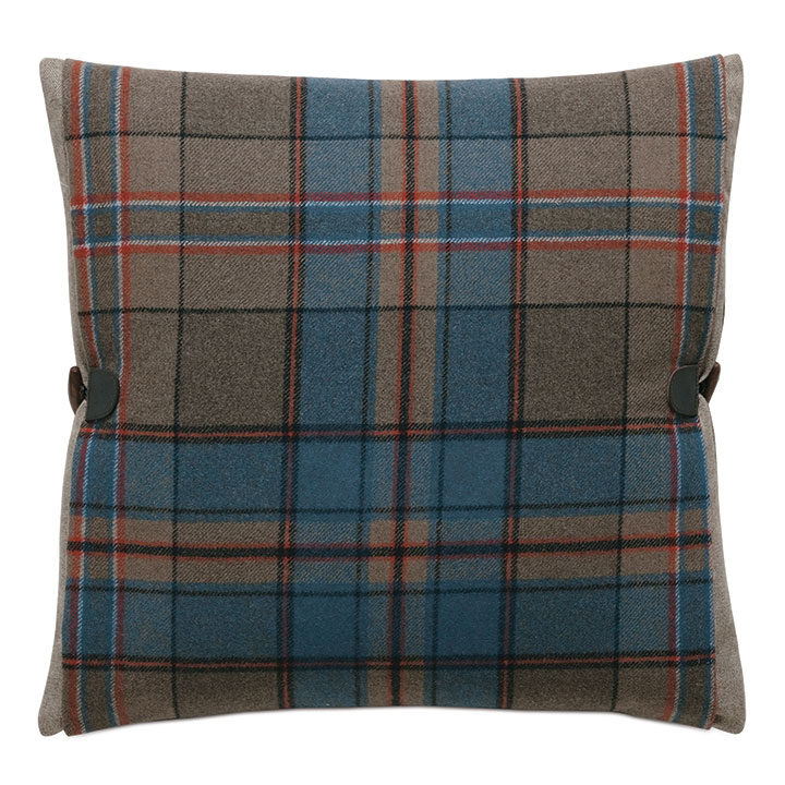 Rudy Plaid Accent Pillow