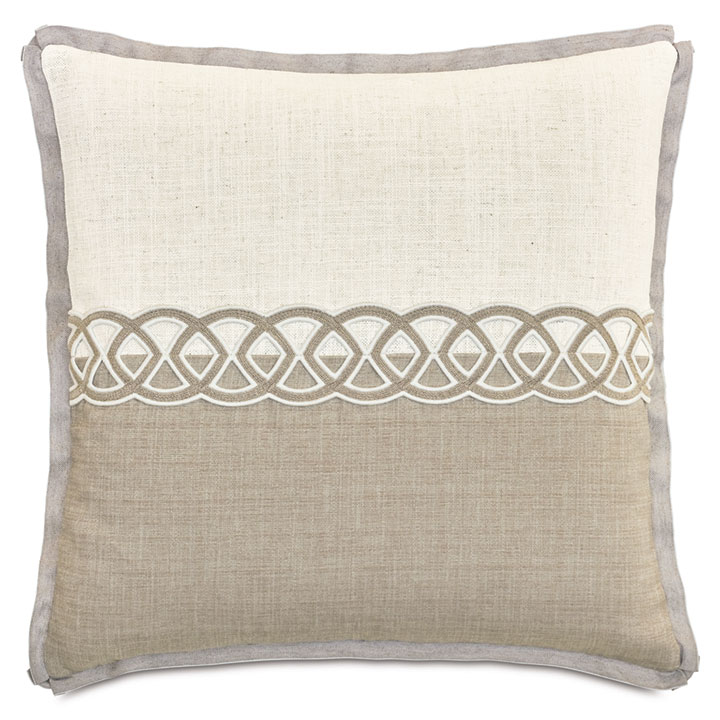 ROSECLIFF COLORBLOCK DECORATIVE PILLOW