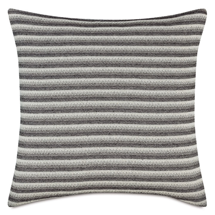RIVER STRIPED DECORATIVE PILLOW