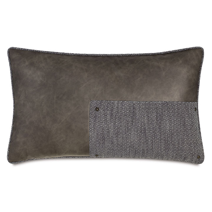 RIVER COLORBLOCK DECORATIVE PILLOW